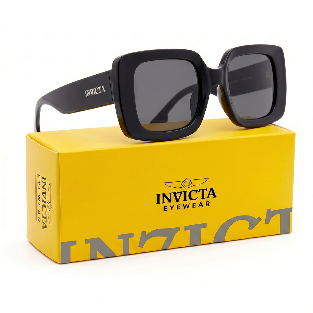 Lentes de Sol Invicta I30462-OBJ-01-P03 Negro Mujer - Talla 51mm