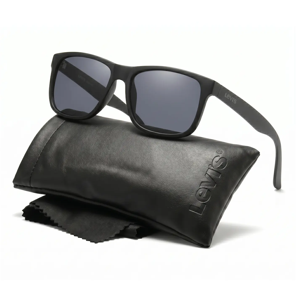 Lentes de Sol Levis Outlook X14082 Negro Unisex - Talla 53mm