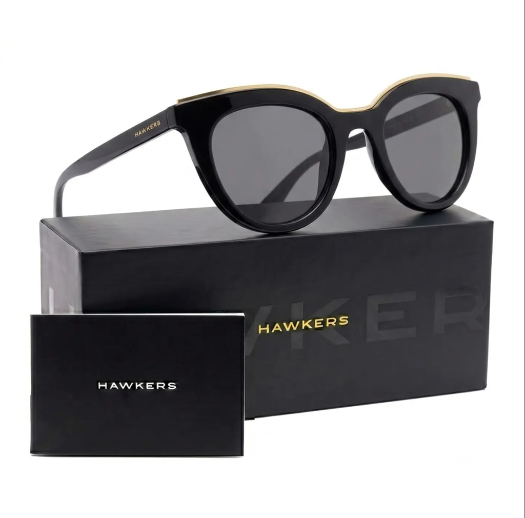 Lentes De Sol Polarizado Hawkers HBEL22BGTP Bella Black Grey