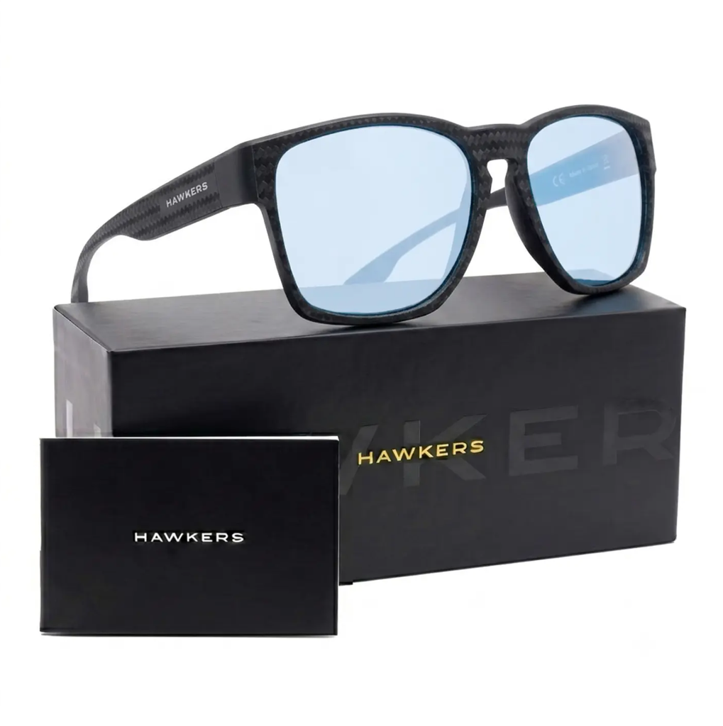 Lentes De Sol Polarizado Hawkers Core Raw Carbon Fiber HCRA25NLTP