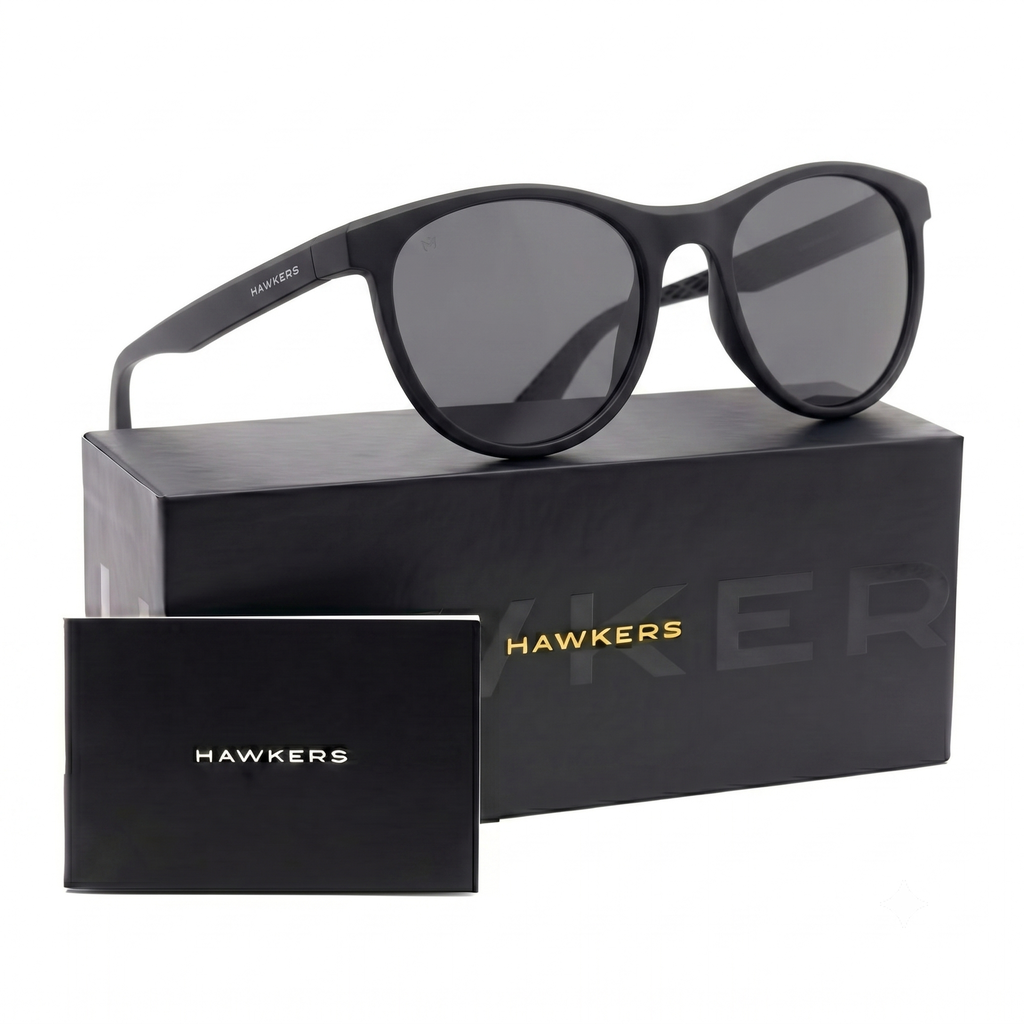 Lentes De Sol Polarizado Hawkers Trail  HTRA24BBTP Black Dark
