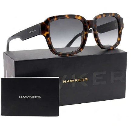 Lentes de Sol Hawkers Azure HAZU26CGT0 Carey Unisex - Talla 52mm