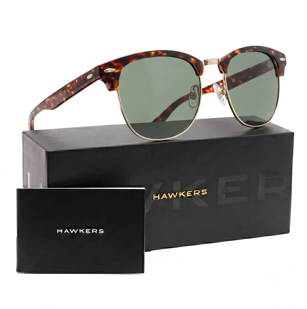 Lentes de Sol Polarizado Hawkers Classic Bold HCBO22CETP Carey - Talla 50mm