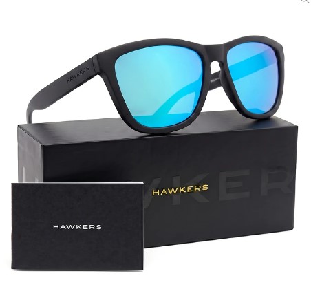 [8436603564878] Lentes de Sol Hawkers One Raw - Black Clear Blue - Talla 54mm