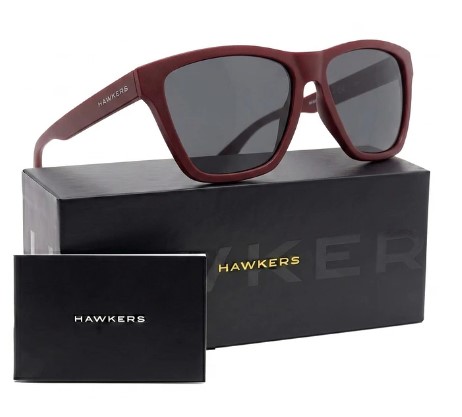 [8436553677574] Lentes de Sol Hawkers One LS Burgundy Dark LIFTR11 - Talla 54mm