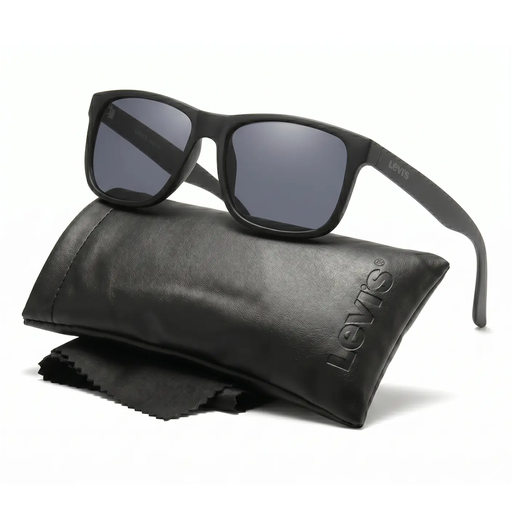 [1016426941742] Lentes de Sol Levis Outlook X14082 Negro Unisex - Talla 53mm