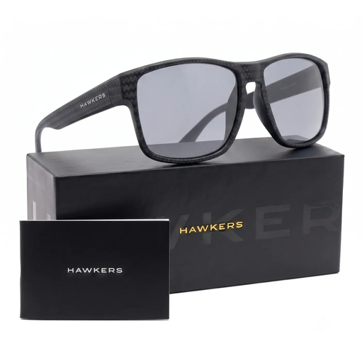 [8436603566377] Lentes De Sol Polarizado Hawkers Faster Raw Carbon Fiber HFRA22NBTP
