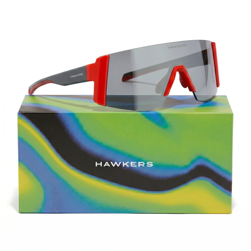 [8436617243264] Lentes De Sol Deportivo Hawkers Lynx Small Coral Silver