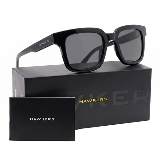 [8436617242489] Lentes de Sol Hawkers Covent Black Dark Eco HCOV26BBR0
