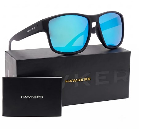 [8436603565141] Lentes de Sol Hawkers Faster Raw Black Emerald HFRA22BFT0